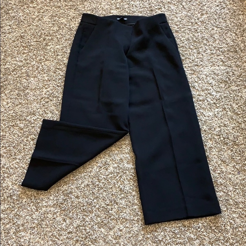 Capri Black Pants